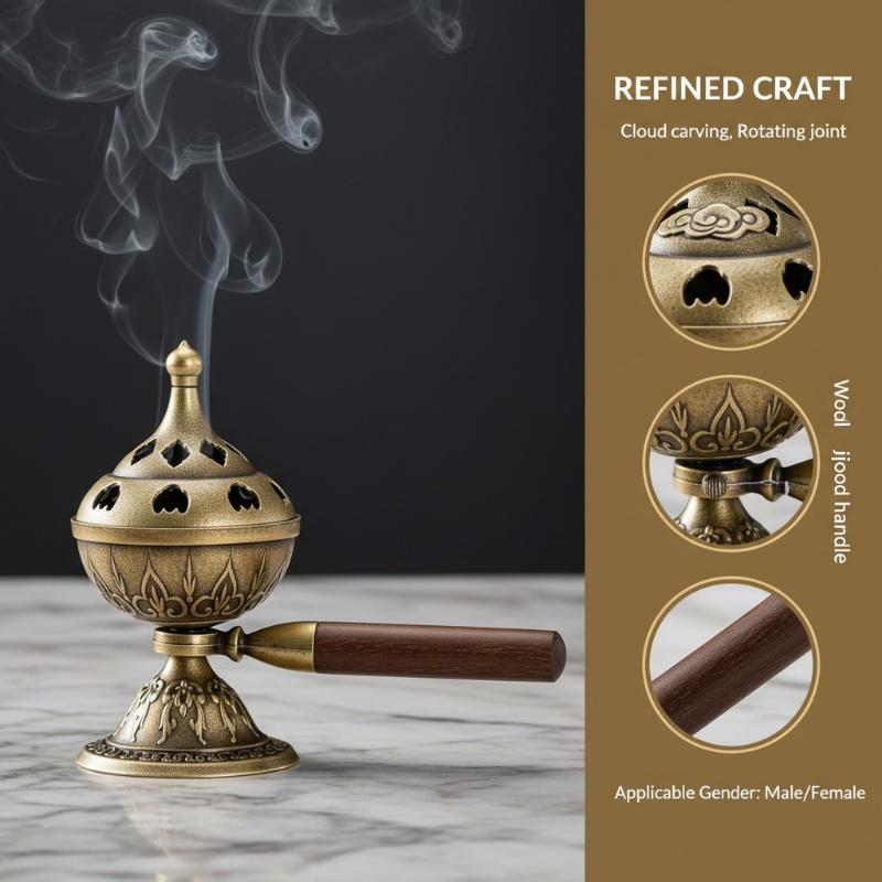 Taşınabilir Döner Tütsü Yakıcı - Home Fragrance Powder incelemesi ve fiyatı