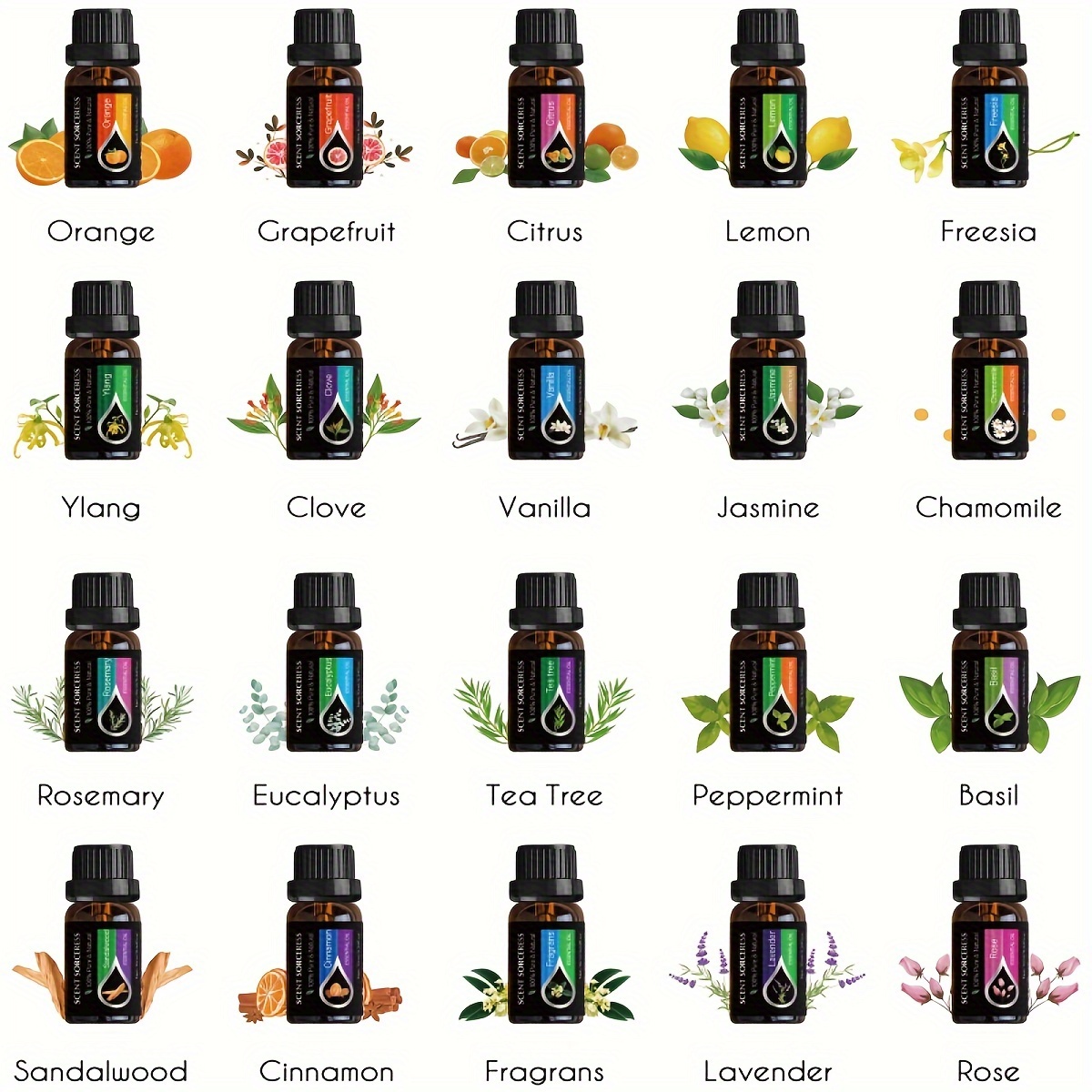 20 adet/set Uçucu Yağ Seti Lav - Home Fragrance Liquid incelemesi ve fiyatı