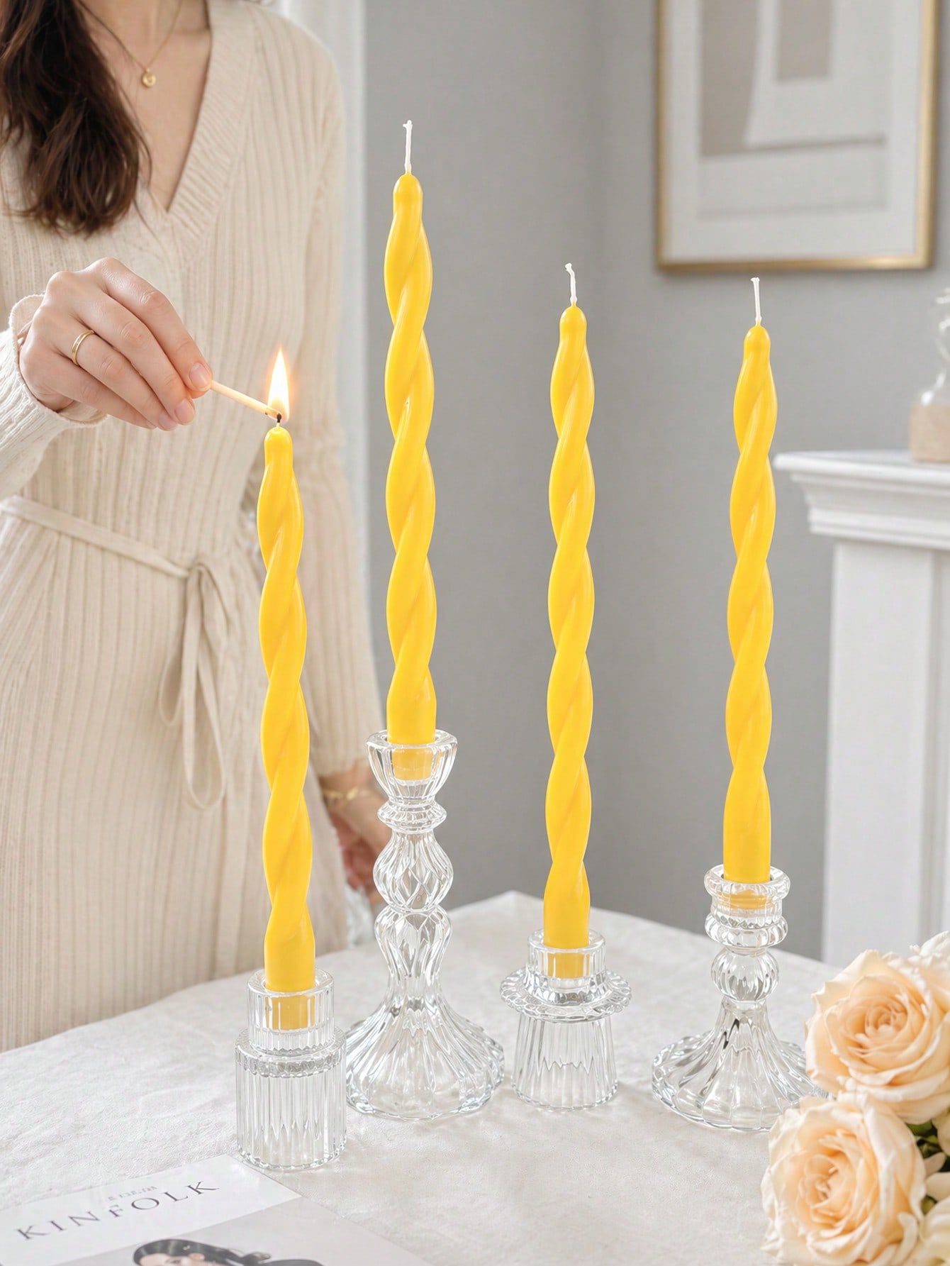 4 Parça Set Yeni Sarı Bükümlü  - Home Fragrance Homemade incelemesi ve fiyatı